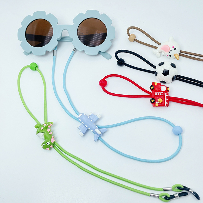 Sunglass Retainer Cord - 子供用メガネロープメガネストラップ紛失防止かわいい漫画風ネックメガネチェーンサングラスストラップアイウェアコード