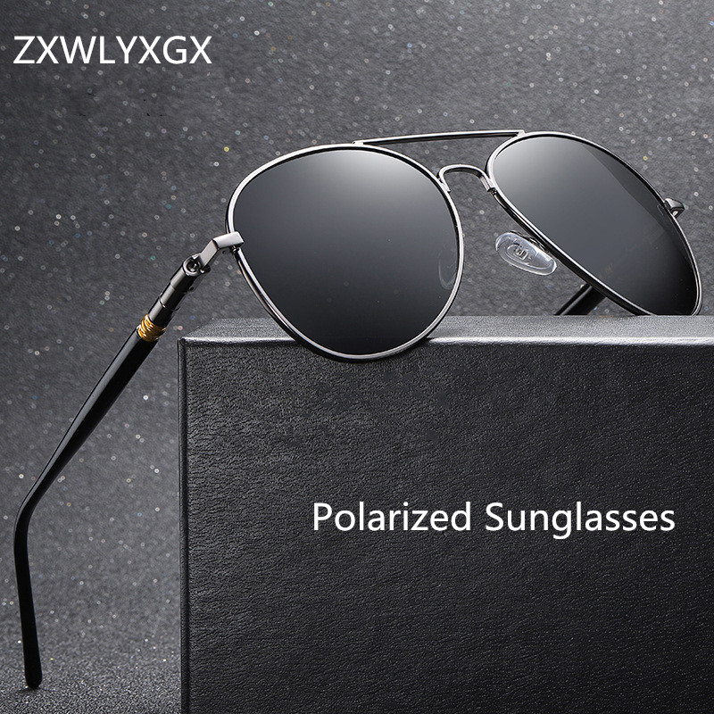 Sunglasses Aviator Polarized - サングラス男性偏光ファッションクラシックパイロットサングラス釣り運転ゴーグルシェード女性のための Oculos