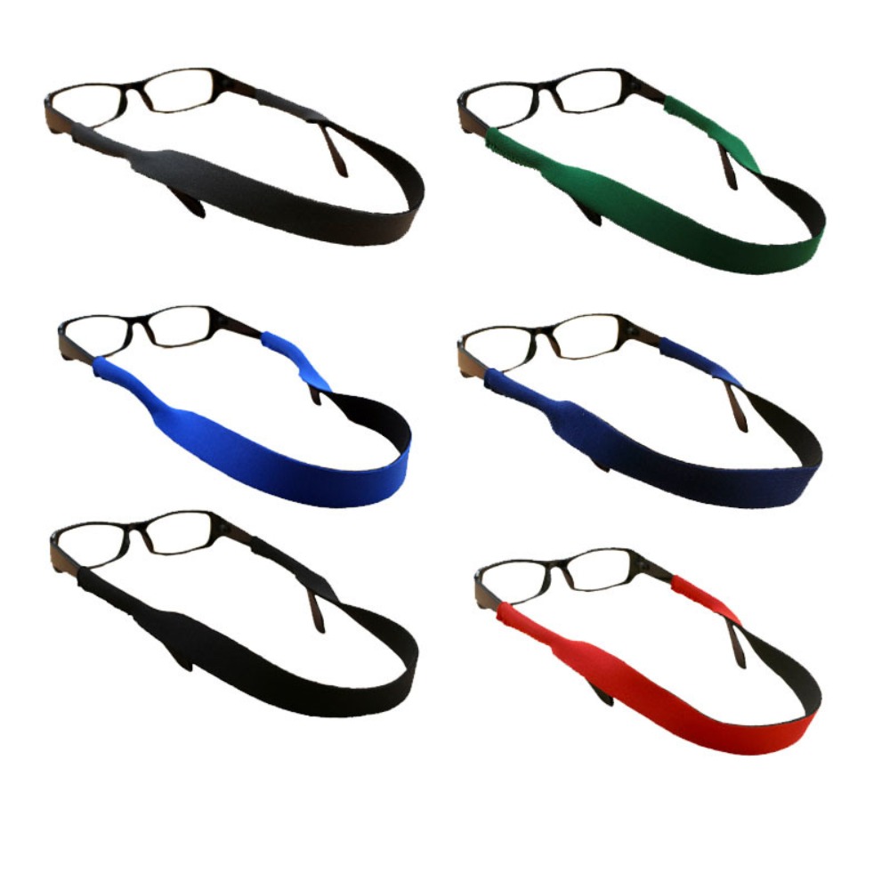 Sunglass Retainer Cord - 耐久性のあるテールレスサングラス、伸縮性のあるバンドストラップ、多色の滑り止めキッズメガネストラップ、落下防止メガネホルダーストラップ