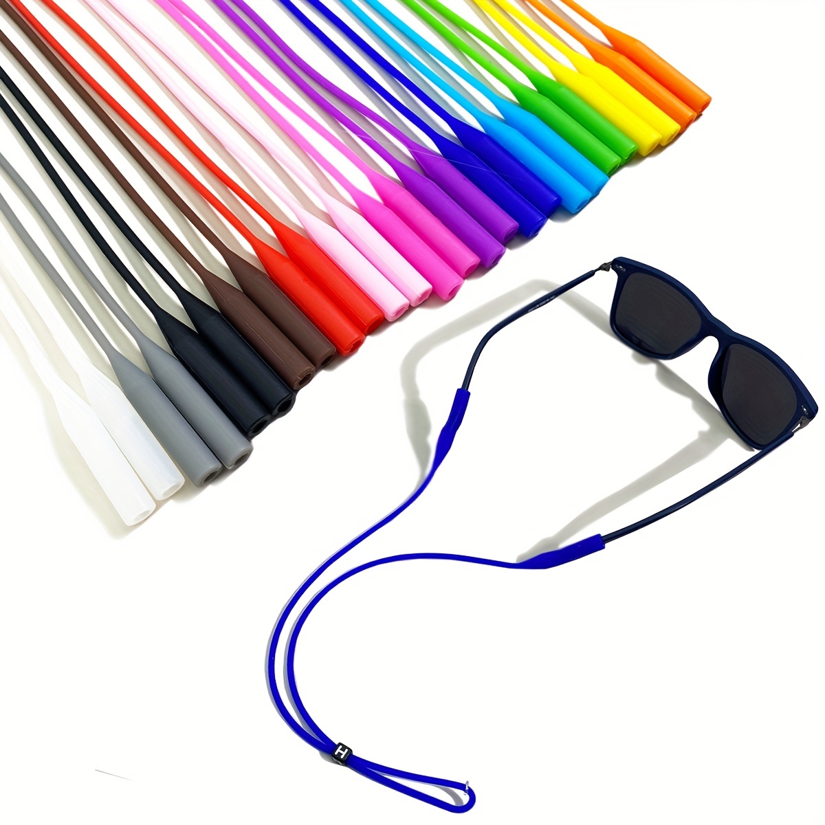12 個/24 個スポーツアイウェアリテーナーキャンディーカ - Sunglass Retainer Cord のレビューと価格
