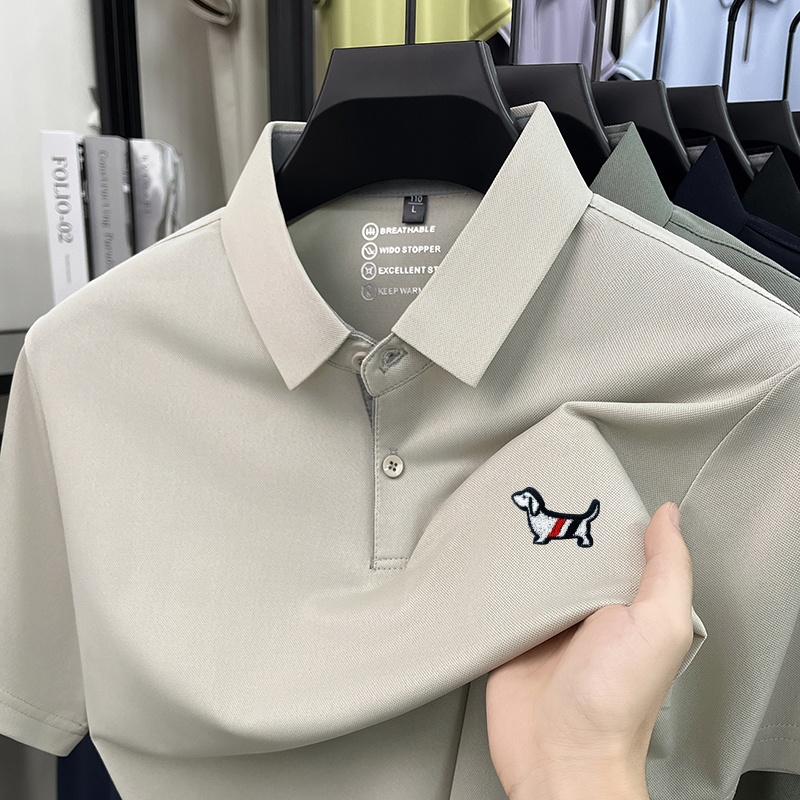 メンズ半袖ポロシャツ ポリエステル スパンデックス ピケ ダ - Polo Shirt Pique のレビューと価格