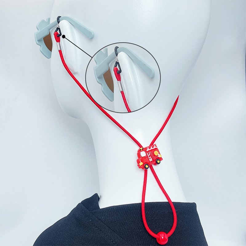 子供用メガネロープメガネストラップ紛失防止かわいい漫画風ネッ - Sunglass Retainer Cord のレビューと価格