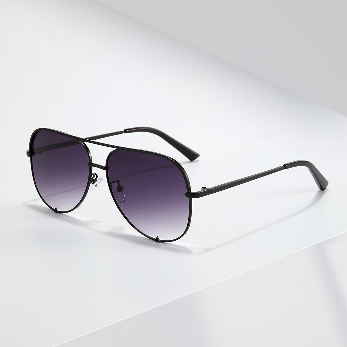 ヨーロッパとアメリカのレトロなスタイルのダブルビームヒキガエ - Sunglasses Aviator Polarized のレビューと価格