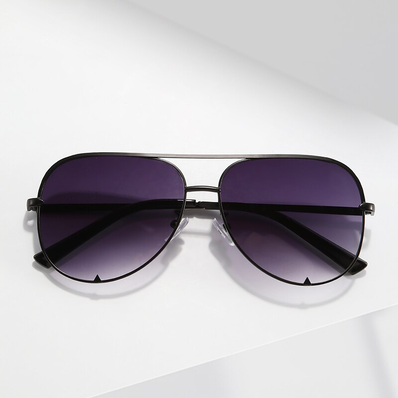 ヨーロッパとアメリカのレトロなスタイルのダブルビームヒキガエ - Sunglasses Aviator Polarized のレビューと価格