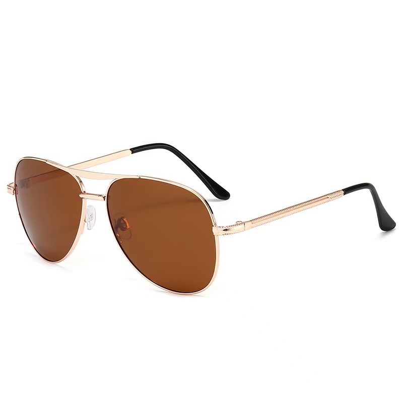 クラシックなビッグパイロット偏光サングラス メンズ ラグジュ - Sunglasses Aviator Polarized のレビューと価格