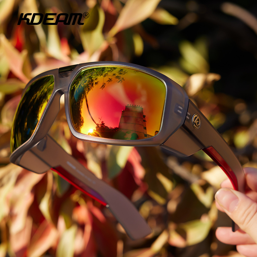 2026 高品質 KDEAM 偏光男性サングラス高級ブランド - Sunglasses Aviator Polarized のレビューと価格