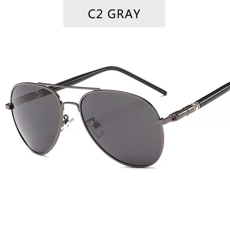 サングラス男性偏光ファッションクラシックパイロットサングラス - Sunglasses Aviator Polarized のレビューと価格