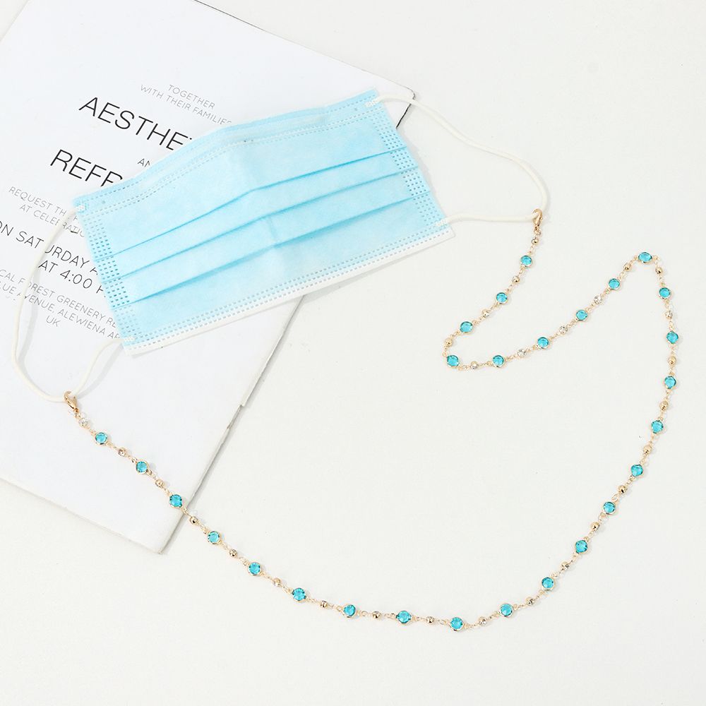 女性用アクリル眼鏡チェーン,カラークリスタルサングラスチェー - Sunglass Retainer Cord のレビューと価格